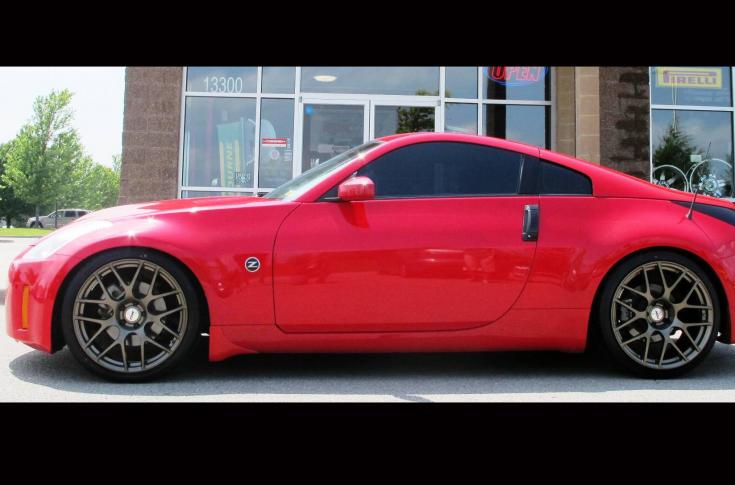 NISSAN 350Z NURBURGRING RF MATTE GUN METAL